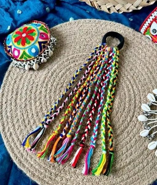 Navratri Special Hair bow   accossery - Festival Accessories for Garba (Copy)