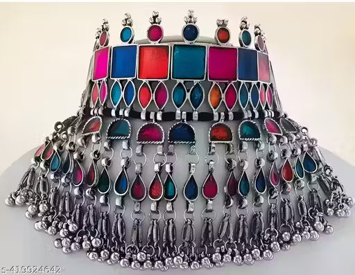 OXICRAFT Bridal oxidized jewellery set